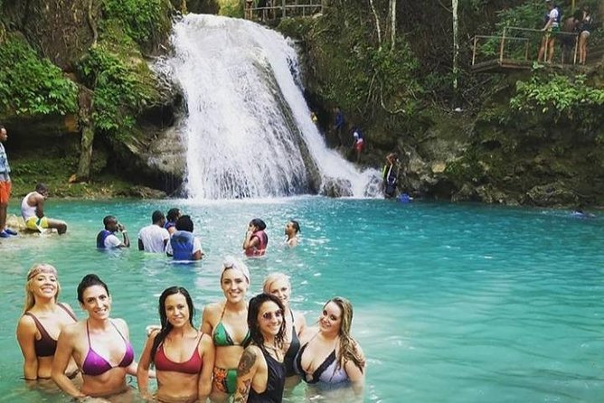 Horseback Ride, Blue Hole, Secret Falls, River Rafting & Tubing - Three Jamaican adventures in one long day