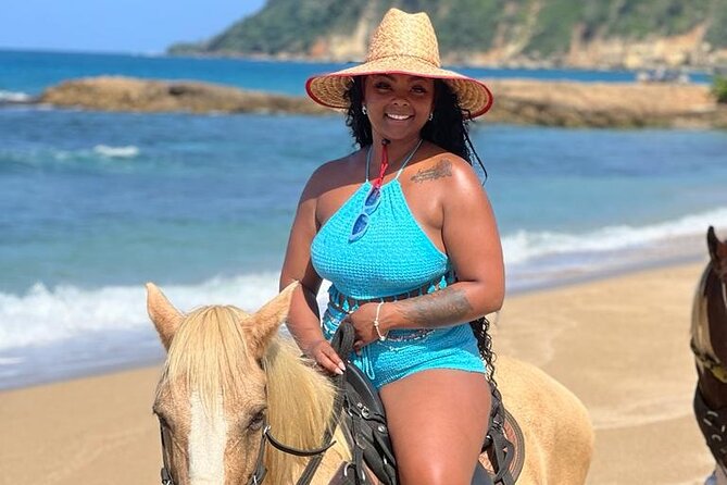 Horseback Ride by the Beach in Aguadilla, Puerto Rico - Riding through the practice field and woods