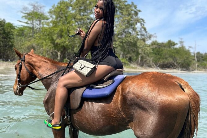 Horseback Ride , Dunns River Falls & Blue Hole From Montego Bay - The guide can shape the day