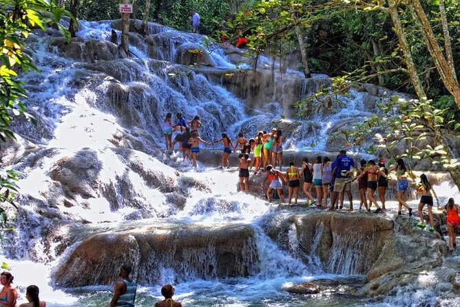 Horseback Ride , Dunns River Falls & Blue Hole From Montego Bay - Dunn’s River Falls and the one-hour climb