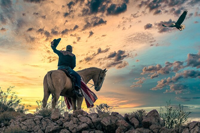 Horseback Ride in Las Vegas with Meal - Rainbow Gardens and the route to Lava Butte