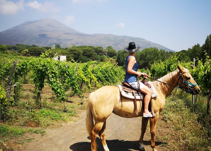 Horseback Ride on Mt. Vesuvius - What the price includes at $81