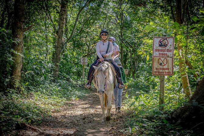 Horseback Ride to Xunantunich Maya Ruins - Climbing El Castillo for the big view