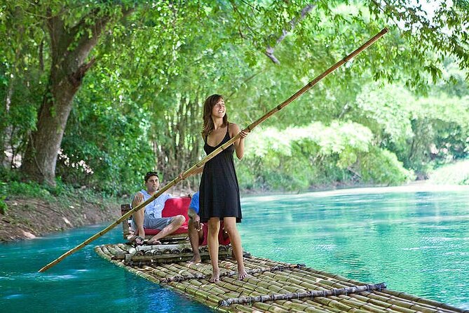 Horseback Riding and Bamboo Rafting from montego Bay and Falmouth - From rainforest trail to horseback ride in the sea