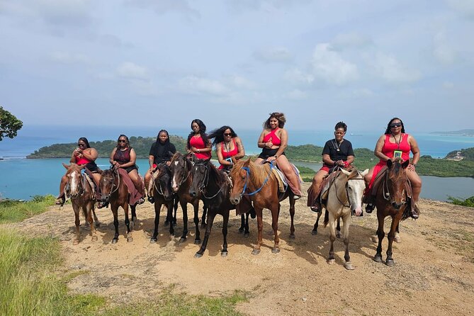 Horseback Riding at Hawksbill Beach in Five islands Antigua - Meeting Joseph, Ty, Dimples, and Adebayo