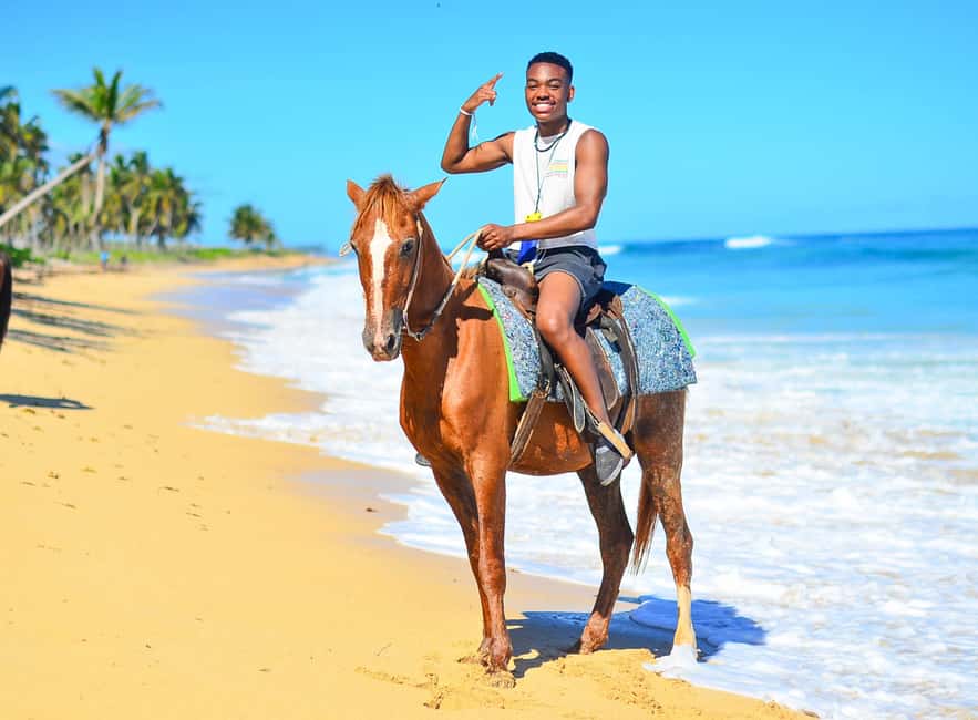 Horseback Riding at Macao Beach and River with Transfers - What the $62 price really includes