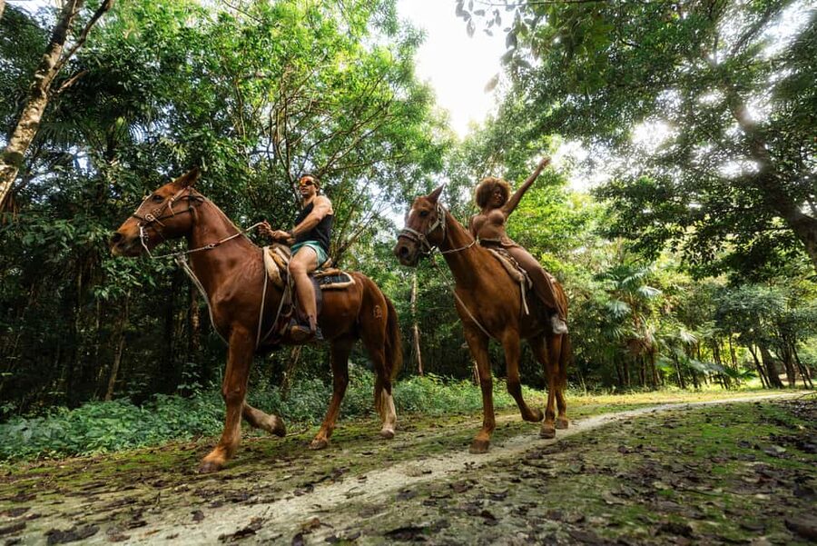 Horseback Riding & ATV Adventure with Ziplines & Cenote - Four adventure activities for $84