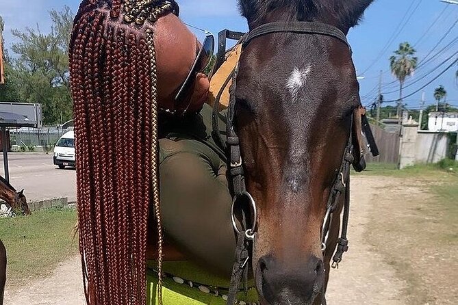 Horseback Riding, ATV and Ocean Zip lining combo from Montego Bay - Rappelling, safety gear, and the ocean zipline