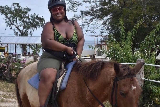 Horseback Riding, ATV and Ocean Zip lining combo from Montego Bay - The horse ride, beach, and Caribbean Sea