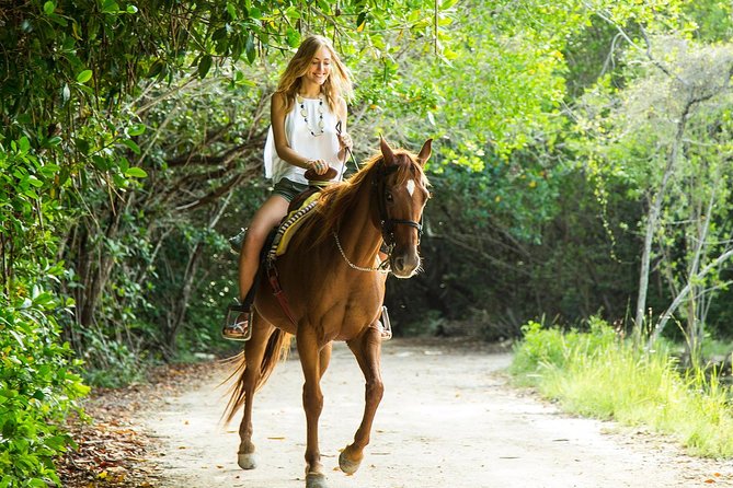 Horseback Riding + ATV + Cenote + Zip-Line from Cancun and Playa del Carmen - Horseback riding for beginners, not speed lovers