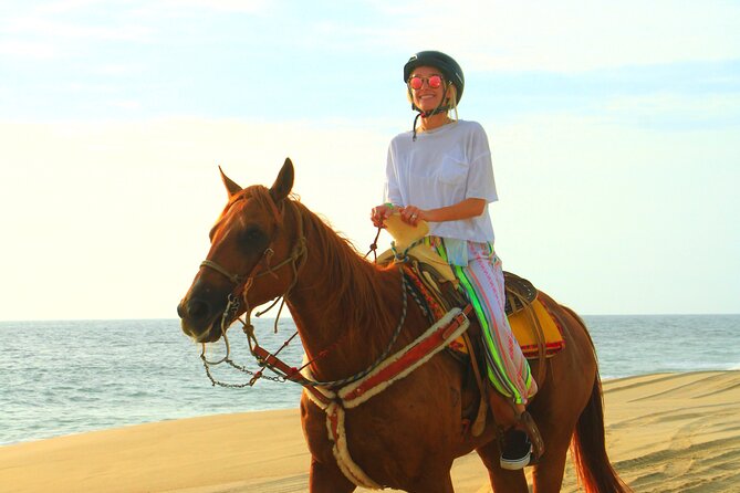 Horseback Riding Beach and Desert Adventure - Choosing between a quiet ride and a faster pace