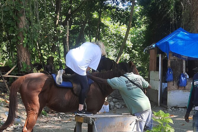 Horseback Riding, Bluehole Secret Falls, Dunns River tour from Montego Bay - Bluehole Secret Falls and the water side of the day