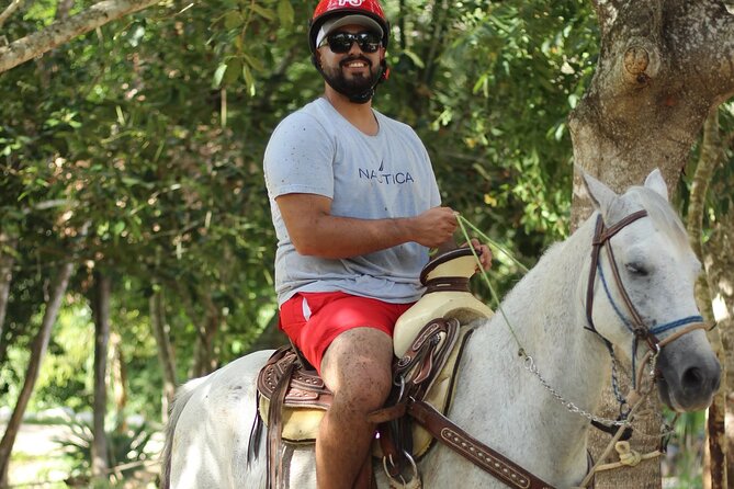 Horseback Riding Cenote, Zipline.Transportation & Tequila Tasting - The Cenote Is the Best Place to Cool Off
