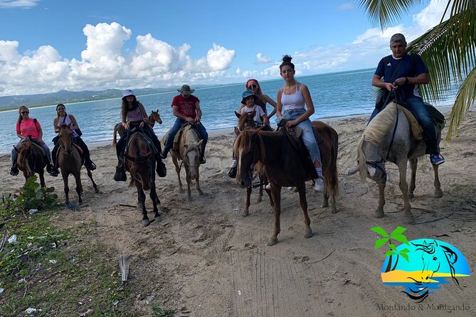 Horseback Riding - Experience between virgin beach and lagoon - Arriving at a Nearly Empty Playa Esmeralda