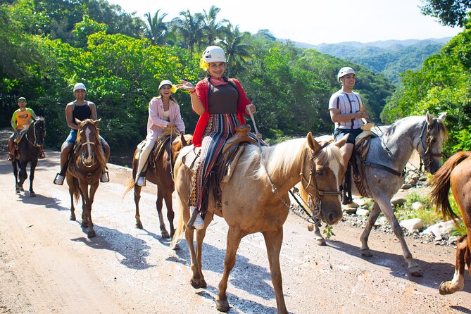 Horseback Riding Experience in Puerto Vallarta - Shuttle details and group size