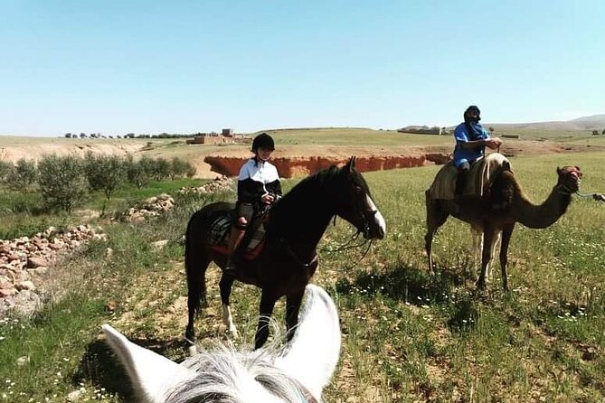 Horseback Riding in a special agafay desert - Leaving Marrakech for the foothills