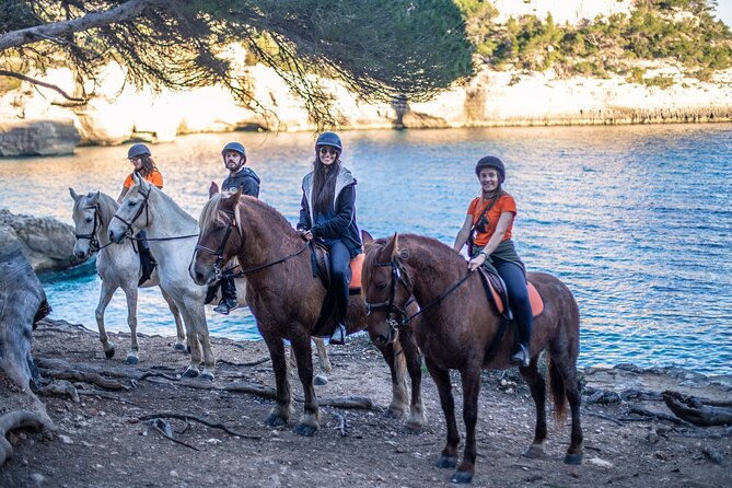 Horseback Riding in Cala Mitjana, Menorca, Spain - Reaching Cala Mitjana and its sea views