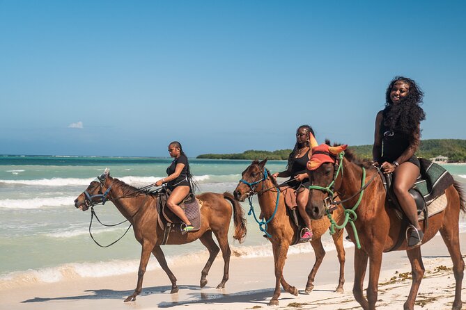 Horseback Riding in Montego Bay - A horse ride with a Caribbean finish