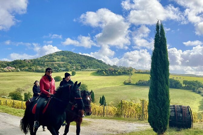 Horseback riding in Montepulciano Tuscany, lunch on the farm - A Tuscan ride that begins at the farm gate