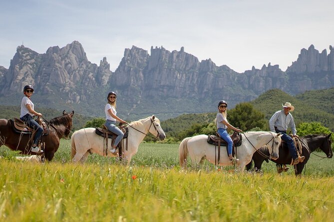 Horseback Riding in Montserrat Mountain Natural Park, Barcelona - 1 to 2 hrs - Meeting your horse before the ride
