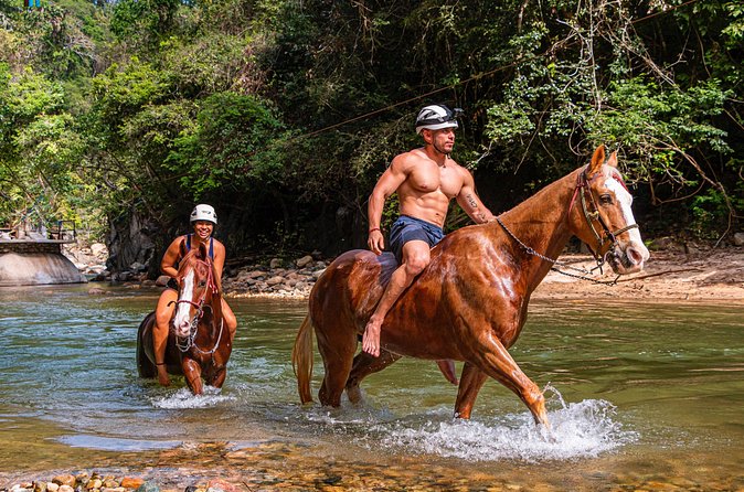 Horseback riding in the mountains of Puerto Vallarta - A relaxed finish with tequila and fruit