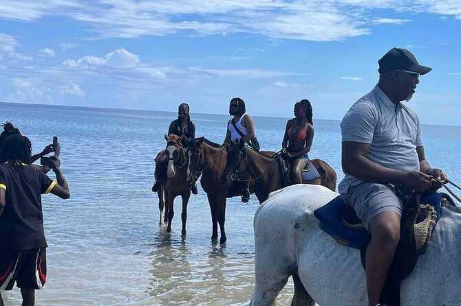 Horseback Riding in the Ocean from Ocho Rios & Runaway Bay - Riding into the ocean
