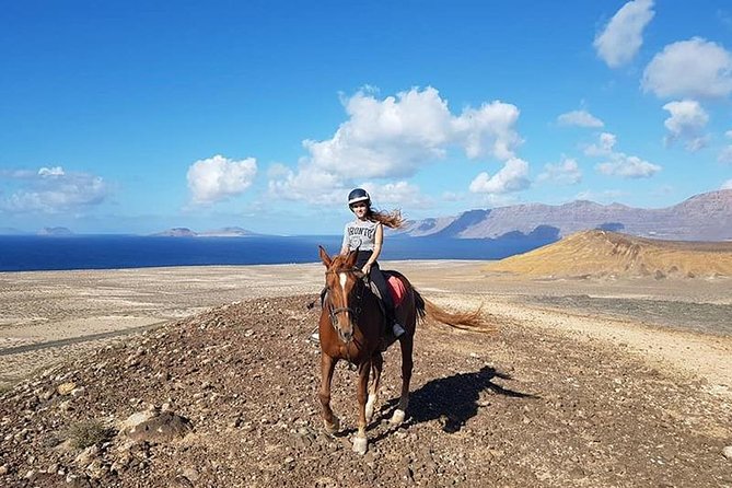Horseback Riding in the sunset of Famara Beach, Lanzarote, Spain - What the two-hour route is like