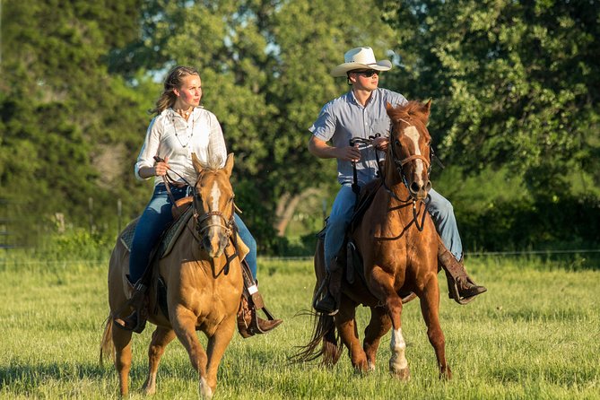 Horseback Riding on Scenic Texas Ranch near Waco - Meadows, woods, and a three-mile trail