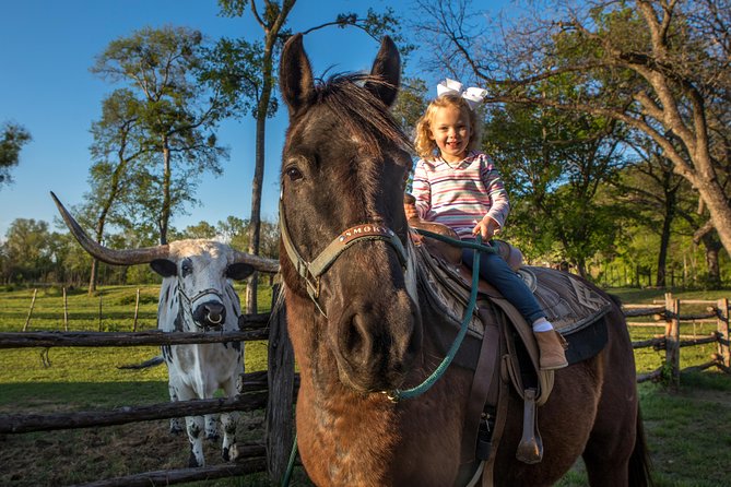 Horseback Riding on Scenic Texas Ranch near Waco - How much value do you get for $100?