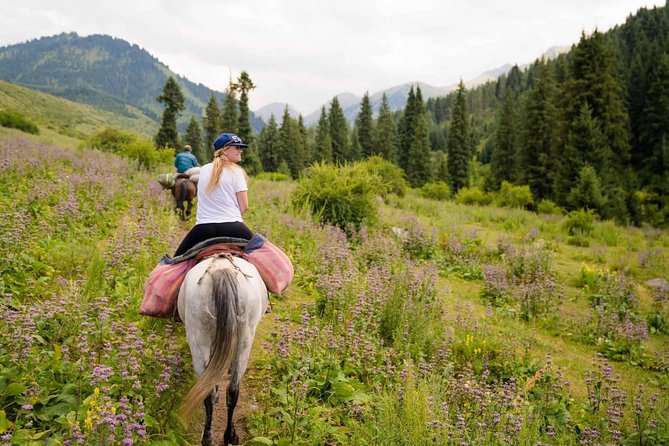 Horseback riding on the mountains of Chon Kemin National Park - A Kyrgyz lunch with a local family