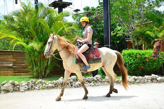 Horseback Riding on the Stunning Beaches of Punta Cana - Following the route through coastal nature