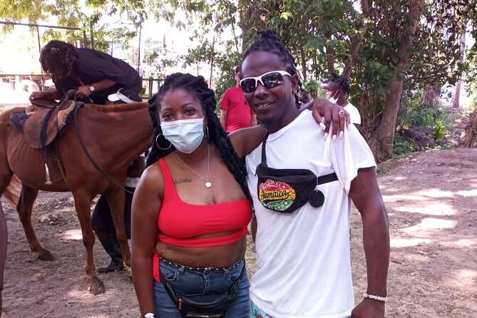Horseback Riding plus Dunns River Falls Combo Private Tour - Packing advice for the wet climb and sea ride