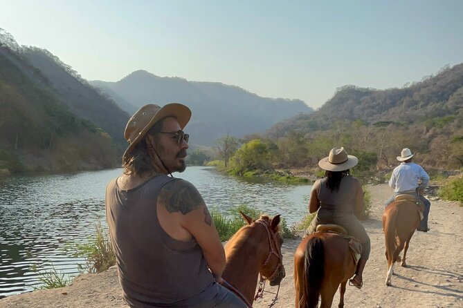 Horseback Riding & Swim: Tequila Tasting, BBQ & Margaritas - Pool time after the horses