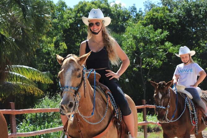 Horseback Riding Tour at Rancho Bonanza and Cenote Swim - What the 90-minute trail ride is really like