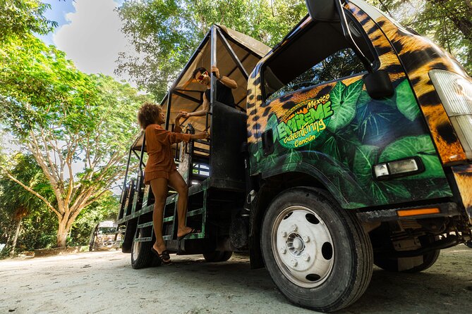 Horseback Riding with ATV, Zipline, Cenote and Tequila Tasting - ATV riding adds speed and mud-ready fun