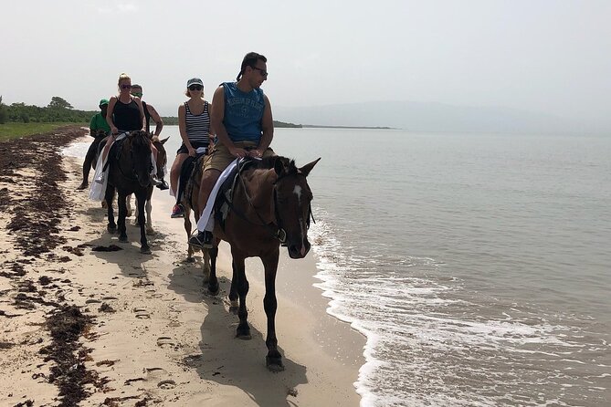 Horseback “SPECIAL”- Negril’s Beach Ride N’ Swim with Free photos/videos - The horses and the guides
