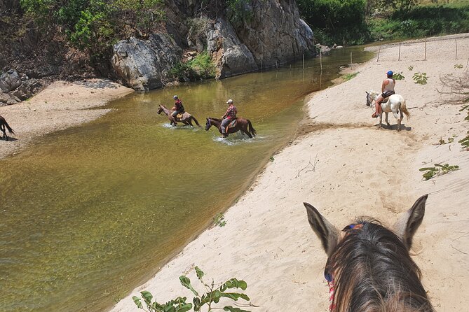 Horses on The Beach or Hot Springs - Choosing the beach ride or hot springs route