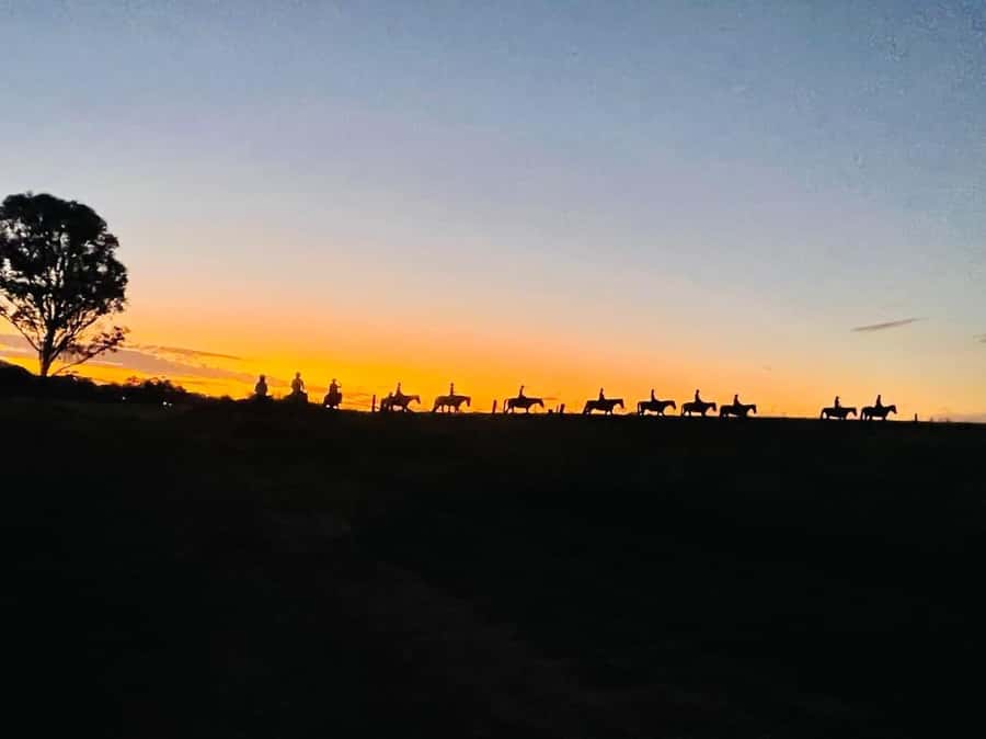 Hunter Valley: Sunset Horse Riding Tour 90min - Riding into the Hunter Valley evening