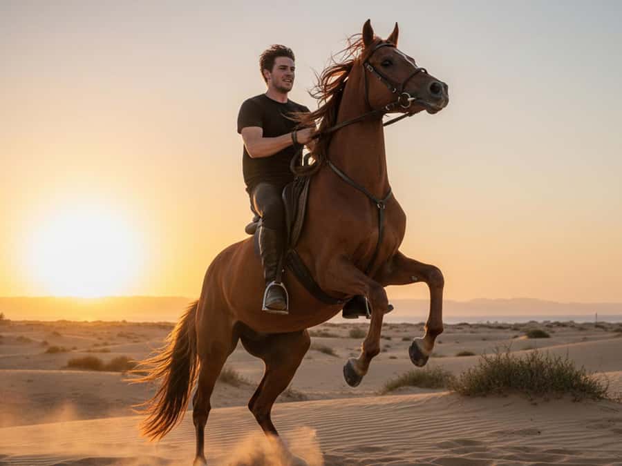 Hurghada: Arabian Desert and Sea Horseback Adventure - Riding from Hurghada’s desert to the Red Sea