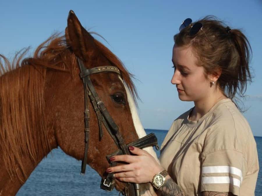 Hurghada: Desert and Sea Horseback Riding Tour with Transfer - Riding from Hurghada’s desert to the Red Sea