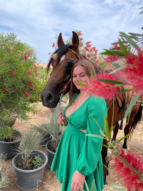 Hurghada: Desert & Sea Horse Riding with + 360° Photos - From hotel pickup to the horse stable