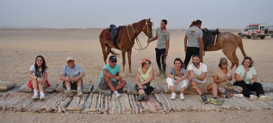 Hurghada: Horse Ride, BBQ Dinner, and Stargazing - Horseback through valleys and desert hills