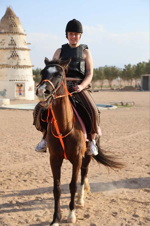 Hurghada: Horse Riding & Safari Adventure - The first two-hour ride through desert valleys