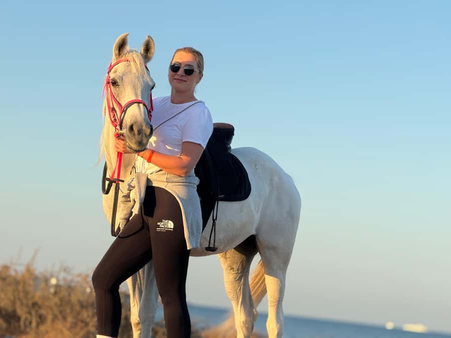 Hurghada: Sea & Desert Horse Riding tour/w Swimming&Transfer - Photos, clothing, and what to bring