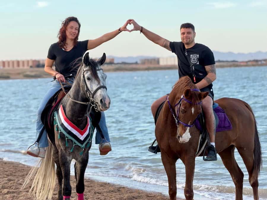 Hurghada: Sea & Desert Horse Riding tour/w Swimming&Transfer - Is $17 good value?