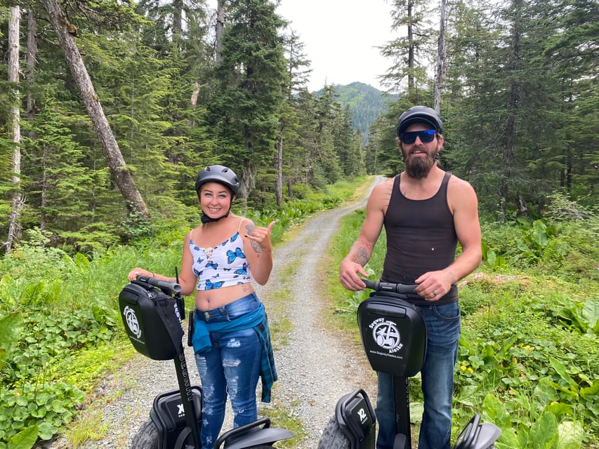 Juneau: Alpine Wilderness Trail Ride - Learning to ride the Segway X2