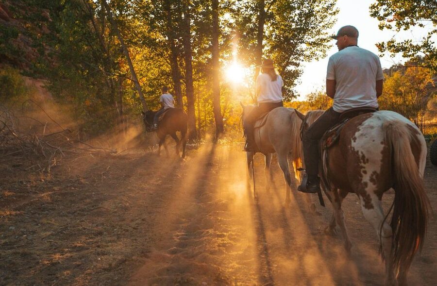 Kanab: Cave Lakes Canyon Horseback Riding Experience - Riding into Cave Lakes Canyon near Kanab