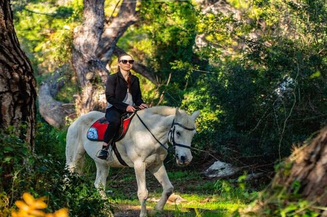 Kemer Horse Riding Experience with Transfer - Following the Horses Through Village Scenery