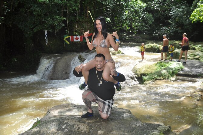 Kennedy's Horseback riding, Blue Hole and Secret Falls from Montego Bay - The drive through Discovery Bay and Jamaica’s past
