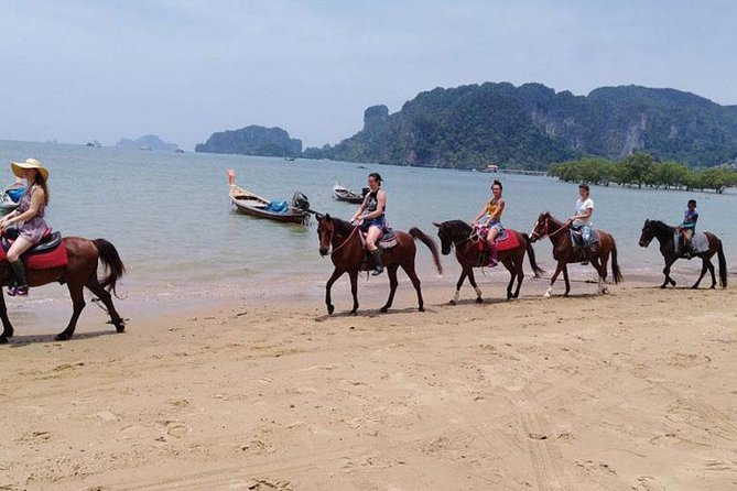 Krabi Horse Riding at The Beach - Help for first-time riders